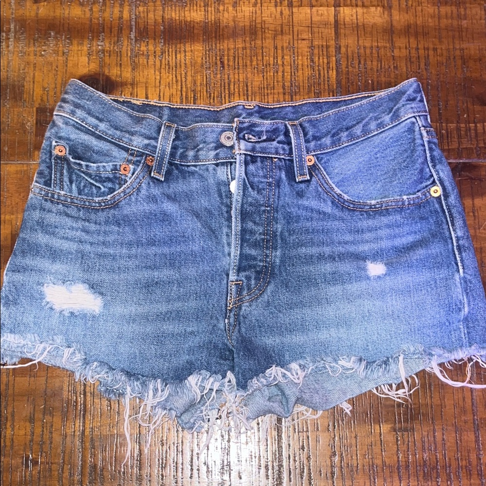 Levi's 501 — Blue Jean Shorts